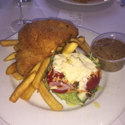 South Dubbo Tavern - A favourite st the clubs- chicken schnitzel! Yum!