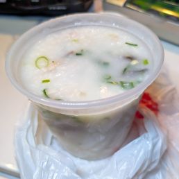 century egg and pork congee $6.50 century egg and pork congee $6.50