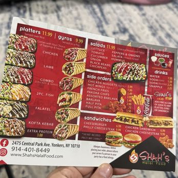 Shahs Yonkers - Menu - Halal Near Me - Yonkers, New York Shahs Yonkers - Menu - Halal Near Me - Yonkers, New York