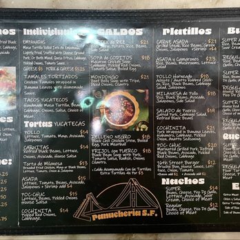 Cocina Mayah - Menu (as of Apr 2025) - Breakfast & Brunch Near Me - San Francisco, California