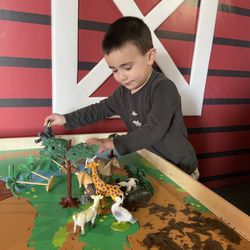 Hershey Children’s Museum - Look inside the barn for some out of the way play tables