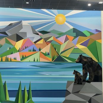 Reno-Sparks Convention Center - Beautiful mural in the convention center - Venues & Event Spaces Near Me - Reno, Nevada Reno-Sparks Convention Center - Beautiful mural in the convention center - Venues & Event Spaces Near Me - Reno, Nevada
