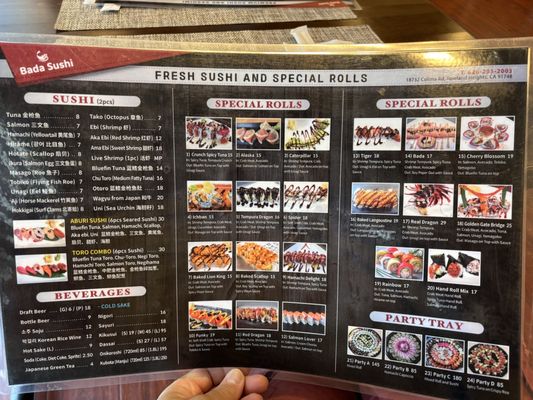 Menu photo 5 Bada Sushi Rowland Heights, CA Menu photo 5 Bada Sushi Rowland Heights, CA