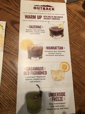Menu photo 7 Outback Steakhouse Pleasant Hill, CA