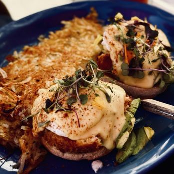 The Breakfast Club - Crab cake Benedict - Breakfast & Brunch Near Me - San Mateo, California The Breakfast Club - Crab cake Benedict - Breakfast & Brunch Near Me - San Mateo, California