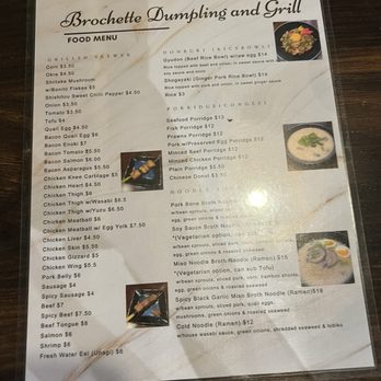 Brochette Dumpling and Grill - Menu - Asian Fusion Near Me - Redwood City, California Brochette Dumpling and Grill - Menu - Asian Fusion Near Me - Redwood City, California