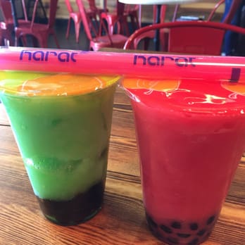 Bobalicious - Apple and watermelon with boba! Yum! - Juice Bars & Smoothies Near Me - San Diego, California