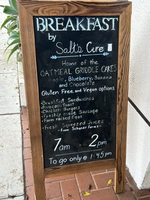 Menu photo 2 Breakfast By Salt’s Cure Santa Monica, CA