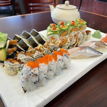 Ocean Sushi - Vegetarian roll, Mexican roll, crazy roll, Kamikaze roll, Saba nigiri - Sushi Bars Near Me - Liverpool, New York Ocean Sushi - Vegetarian roll, Mexican roll, crazy roll, Kamikaze roll, Saba nigiri - Sushi Bars Near Me - Liverpool, New York