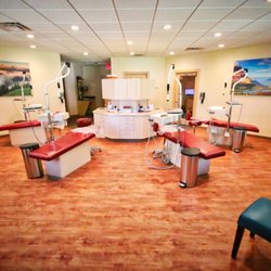 Pediatric Dental Specialists & Orthodontics - The orthodontic department, complete with open bays as well.