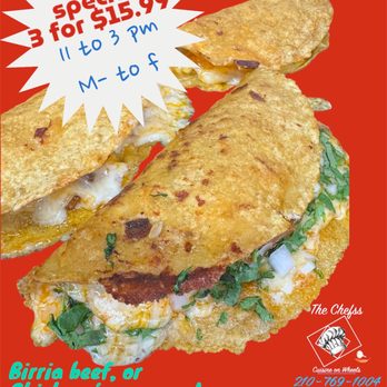 The Chefss Cuisine On Wheels - ven y pruébanos nuestros especiales todos los días!!! - Food Trucks Near Me - San Antonio, Texas The Chefss Cuisine On Wheels - ven y pruébanos nuestros especiales todos los días!!! - Food Trucks Near Me - San Antonio, Texas