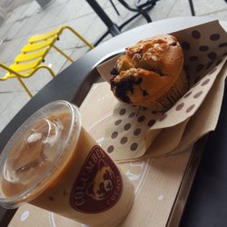 Columbus Café & Co - Mindere lekkere cake en ice koffie
