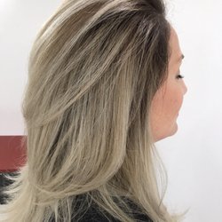 Spatacular Hair - By Ivette platinum silver grey with dark shadow roots