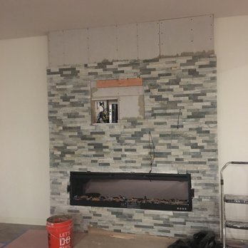Groysman Construction Remodeling Services - Stone partially done - General Contractors Near Me - San Diego, California