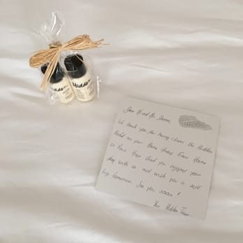 Hidden - Loved the handwritten welcome/goodbye notes and gifts...such a great touch! - Hotels Near Me - Paris, 75