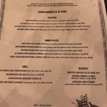 Paloma - Birthday Menu that was created for us! - Cocktail Bars Near Me - Santa Barbara, California Paloma - Birthday Menu that was created for us! - Cocktail Bars Near Me - Santa Barbara, California