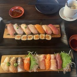 Nigiri and sushi specials.