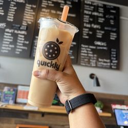 Quickly Boba Cafe - Honey Flavored Tea