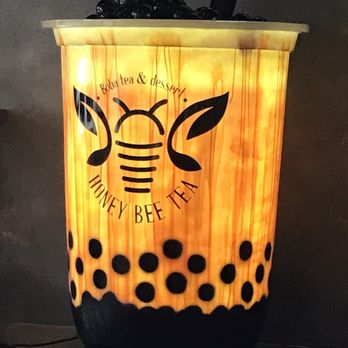 Honey Bee Tea - Oakville - A GINORMOUS Boba as cute decoration. - Juice Bars & Smoothies Near Me - Oakville, Missouri