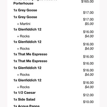 Wren & Wolf - Receipt for two people. No thanks, won't likely go back. - Cocktail Bars Near Me - Phoenix, Arizona Wren & Wolf - Receipt for two people. No thanks, won't likely go back. - Cocktail Bars Near Me - Phoenix, Arizona