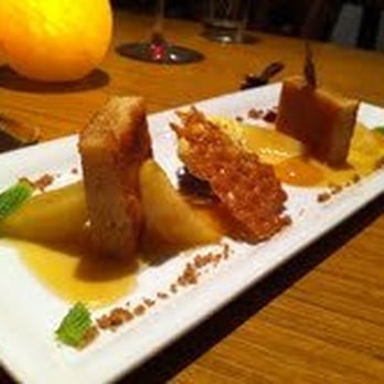 Restaurant Martin - carmelized gala apple desert - New American Near Me - Santa Fe, New Mexico