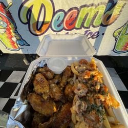Deem’s Waterice - Honey Lemon Pepper Wings & Seafood Fries