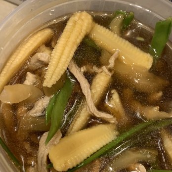 Peacock Chinese - Springfield - Shredded pork and Szechuan cabbage soup - Chinese Near Me - Springfield, Massachusetts
