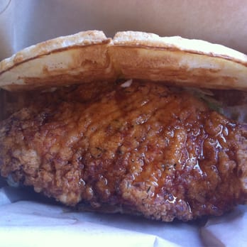 Bruxie - Fried Chicken and waffle $6.95 - Sandwiches Near Me - Orange, California