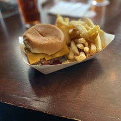 Bang Bite Filling Station - This is number one and it was great. My wife got the number seven and she loved it too. A great place in the area of a great dive bar.