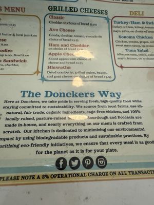 Menu photo 4 Donckers Marquette, MI