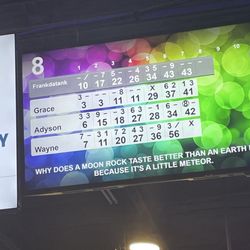 The Alley - My score on the bottom