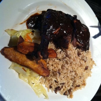 Footprints Cafe - Jerk Chicken....I think - Caribbean Near Me - Brooklyn, New York Footprints Cafe - Jerk Chicken....I think - Caribbean Near Me - Brooklyn, New York