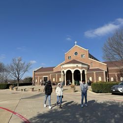 St. Catherine of Siena Catholic Church - Main entrance to the church