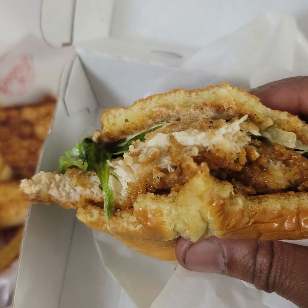 Slim Chickens - Cold but tasty and flavorful - Waffles Near Me - High Point, North Carolina