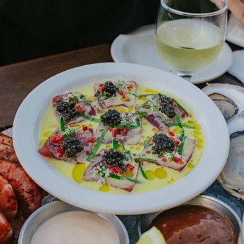 Found Oyster - Bluefin Tuna Crudo - Seafood Near Me - Los Angeles, California