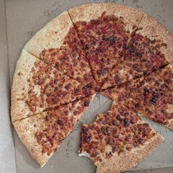Little Caesar's Pizza - Where's the cheese?