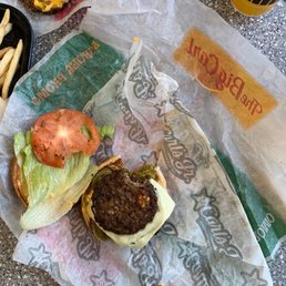 Small ass party wtf Carl's Jr. And so not the picture false advertising to the fullest
