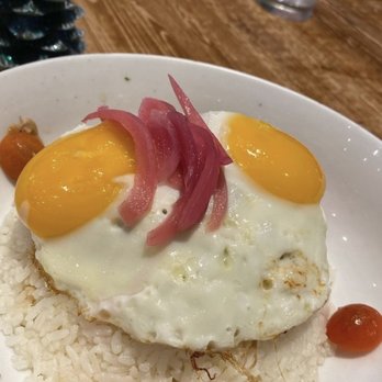 Scratch Kitchen - Scratch Loco Moco Pork Adobo Loco Moco - Breakfast & Brunch Near Me - Honolulu, Hawaii