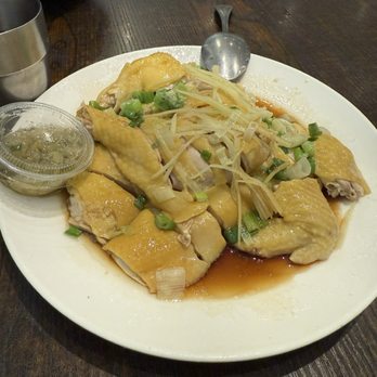 Blue Sky Café - 1/2 Chicken Ginger Green Onion 5/5 - Chinese Near Me - Belmont, California Blue Sky Café - 1/2 Chicken Ginger Green Onion 5/5 - Chinese Near Me - Belmont, California