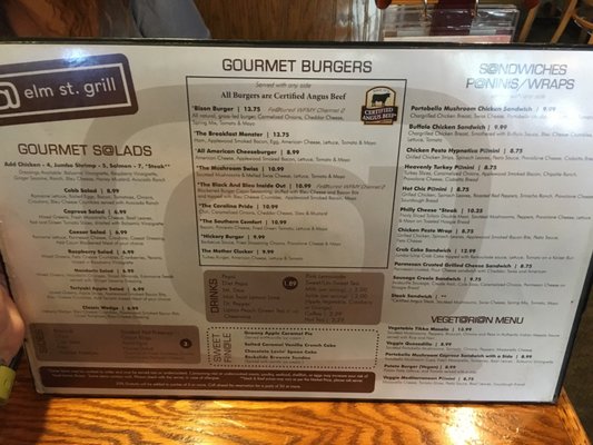 Menu photo 6 At Elm St Grill Greensboro, NC