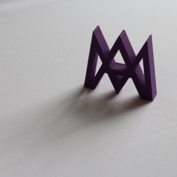 Obsessively Geek - FDM Wedding Logo - 3D Printing Near Me - New York, New York Obsessively Geek - FDM Wedding Logo - 3D Printing Near Me - New York, New York