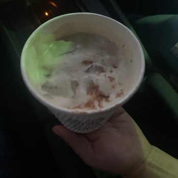 7 Leaves Cafe - Regular House coffee sold in a regular hot coffee cup with ice. I've ordered the ice coffee before. I want my money back. - Coffee & Tea Near Me - Cerritos, California