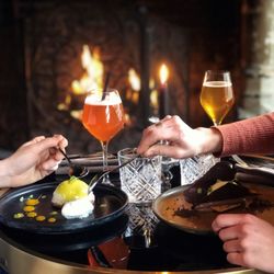 Tourbillon - Repas au coin du feu
