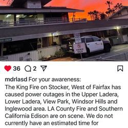 Inglewood Unified School District - Despite the horrific conditions we are experiencing in Southern California the school district is refusing to morph into remote learning!