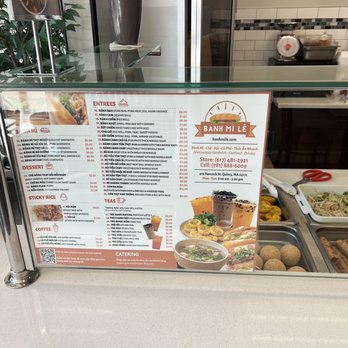 Bánh Mì Lê - menu - Vietnamese Near Me - Quincy, Massachusetts