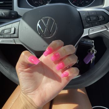 Milano Nail Spa Humble - Pink jelly nails - Nail Salons Near Me - Humble, Texas Milano Nail Spa Humble - Pink jelly nails - Nail Salons Near Me - Humble, Texas