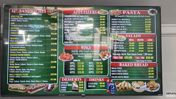 Menu photo 4 Pizza & Deli Time El Cajon, CA