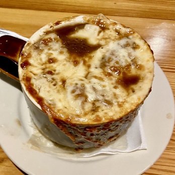 GroundLevel 105 - French onion soup - Wine Bars Near Me - Lombard, Illinois