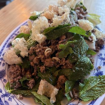 Khom Loi - Beef larb salad - Thai Near Me - Sebastopol, California