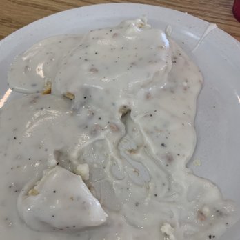 Breakfast & Lunch Lovers - 2 Eggs, 2 Bacon, Grits and Biscuit & Gravy - Desserts Near Me - Raytown, Missouri